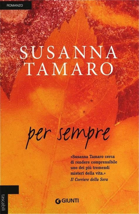 SUSANNA TAMARO - PER SEMPRE -