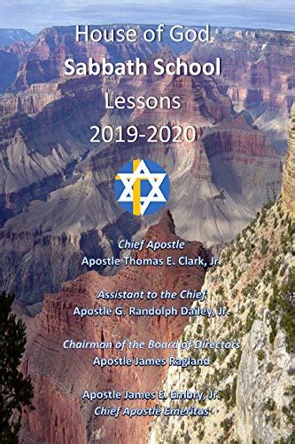 Sabbath Lessons 2020