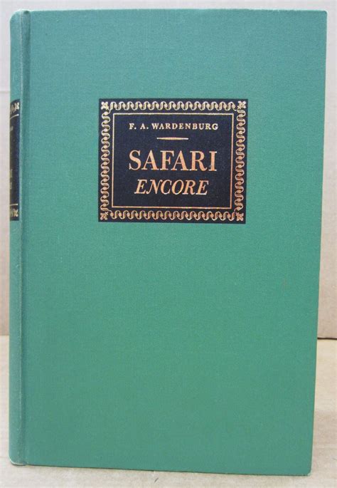 Safari encore
