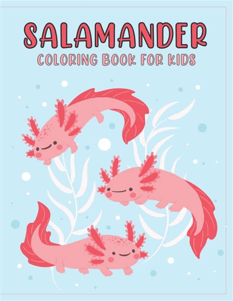Salamander - Coloring Book