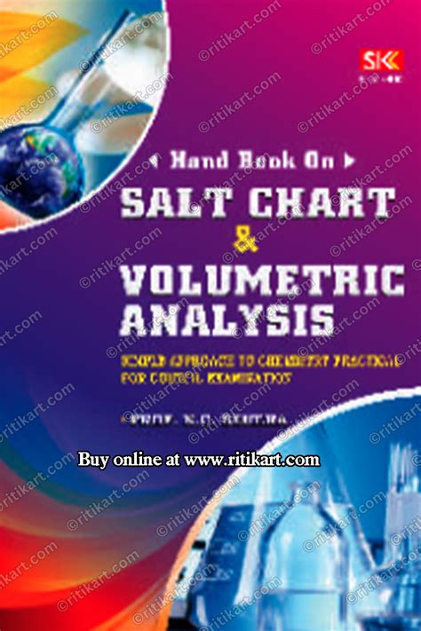 Salt analysis chart: Salt analysis chart