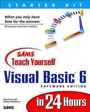 Sams Teach Yourself Visual Basic .NET in 24 Hours