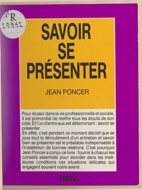 Savoir se présenter efficacement