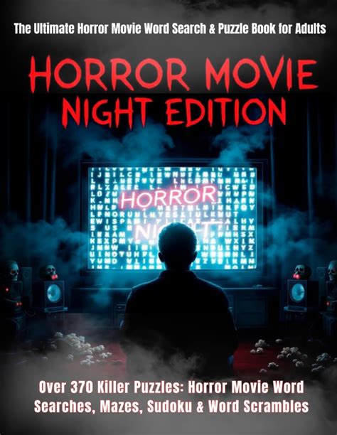 Scary Movie Word Puzzles