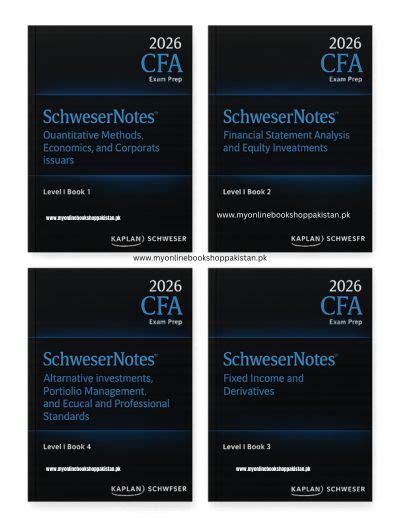 Schweser CFA Notes Level 1 #1