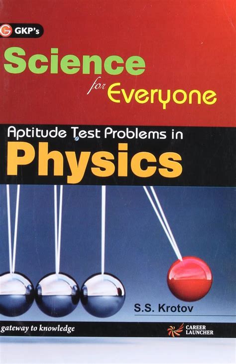Science For Everyone : Aptitude Test Problem In Physics