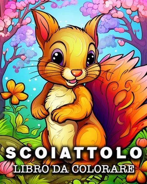 Scoiattoli - Libro da colorare