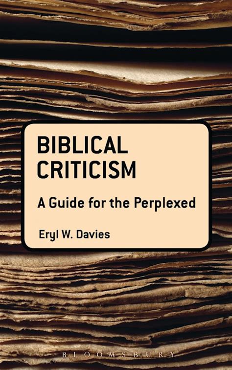 Scripture: A Guide for the Perplexed