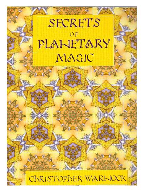Secrets of Planetary Magic