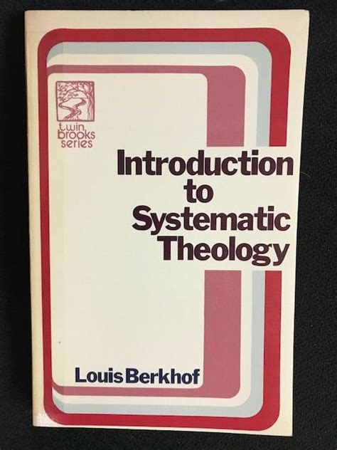 Selected Works of Louis Berkhof