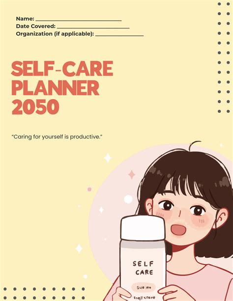 Self- care Planner