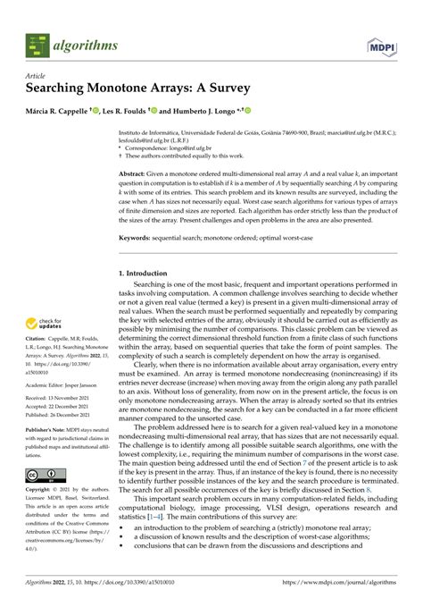 Sequential Searching in Multidimensional Monotone Arrays