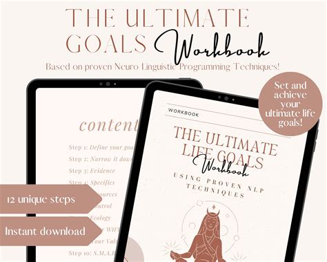 Setting Life Goals Workbook