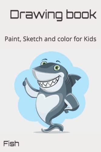 Shark Fish Drawing Book