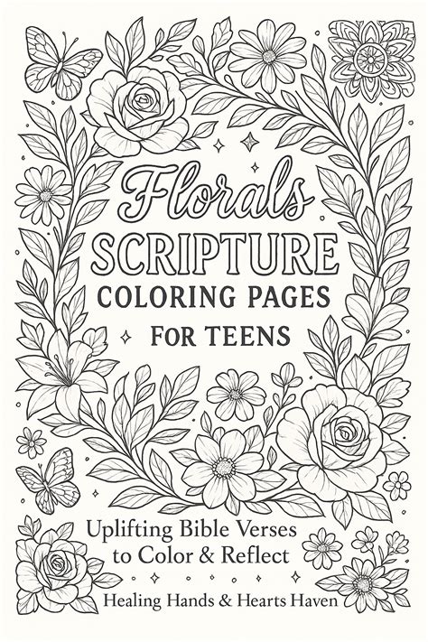 She Flourishes: Inspirational Scripture Coloring Book