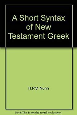 Short Syntax of New Testament Greek