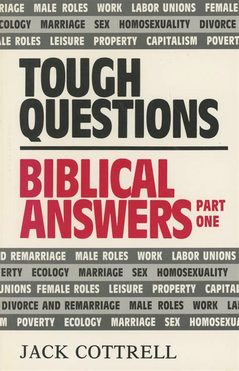 Simple Answers to Difficult Biblical Questions