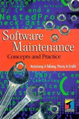 Software Maintenance: Concepts and Practice