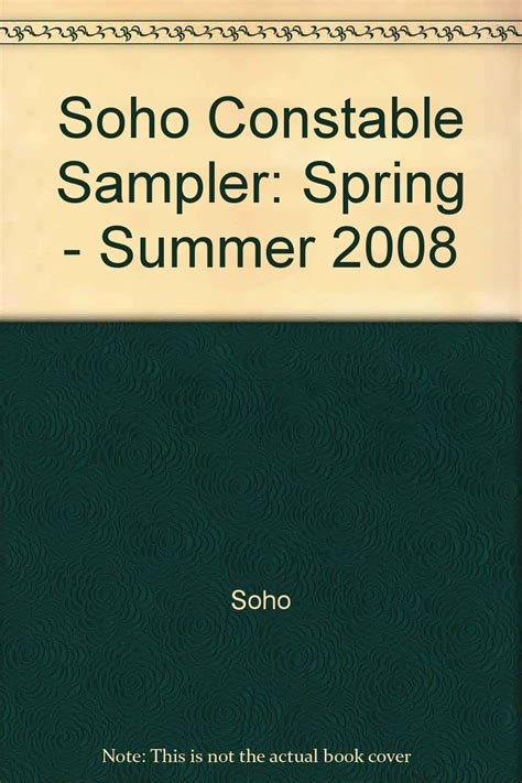 Soho Constable Sampler: Spring - Summer 2008
