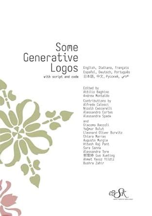 Some Generative Logos with Script and Code