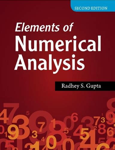 Some elements of numerical analysis
