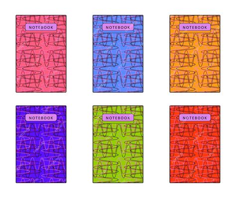 Something To Write On: Colorful notebook