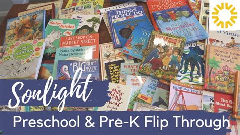 Sonlight Curriculum PreK Books- Partial Set
