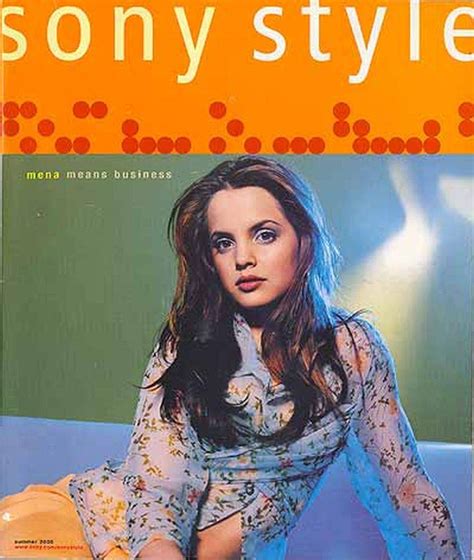 Sony Style Magazine (Summer 2000) - Mena Suvari Cover