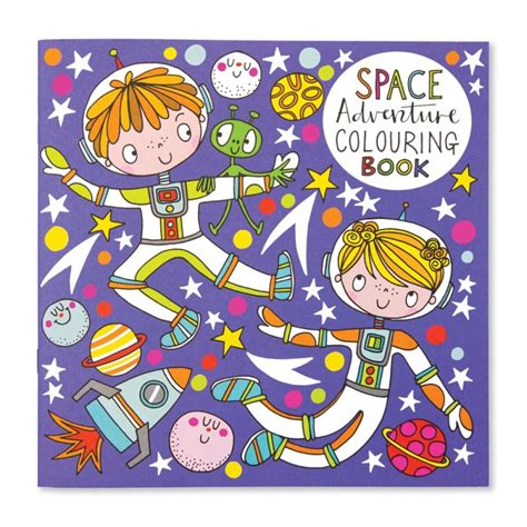 Space Adventure Colouring Book