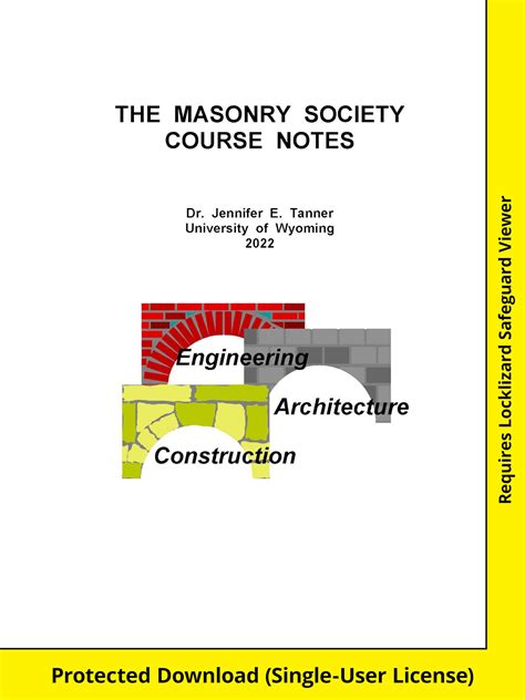 Spanish Language Masonry Course Notes CD
