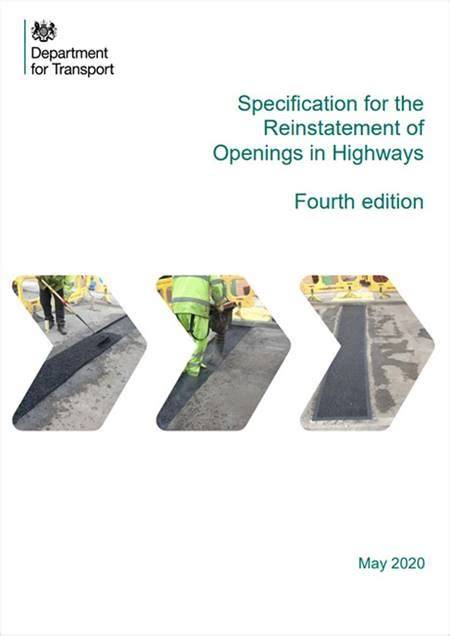 Speci Reinstatement Openings In Highways