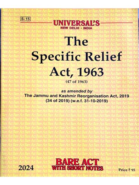 Specific Relief Act