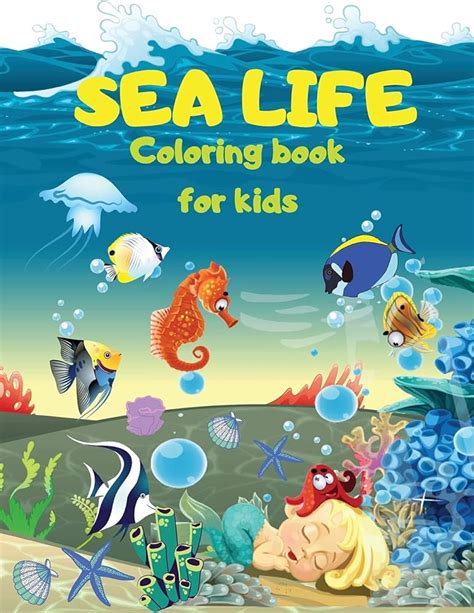 Spectacular Sea Life: Fish 2 Coloring Book