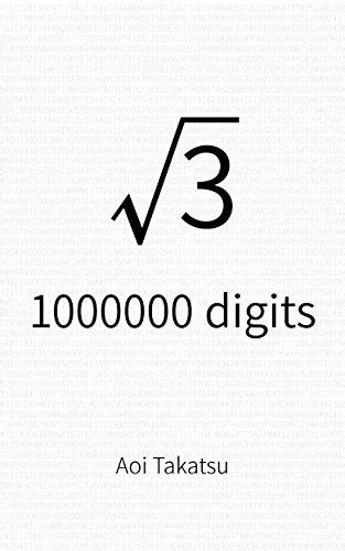 Square root of 3 1000000 digits