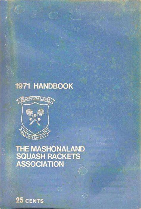 Squash Rackets Association Handbook 1973-74