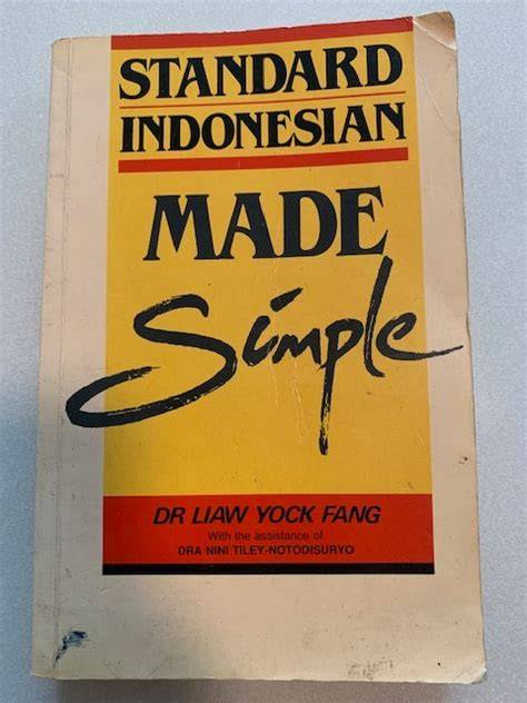 Standard Indonesian Made Simple