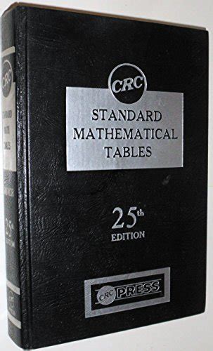 Standard Mathematical Tables