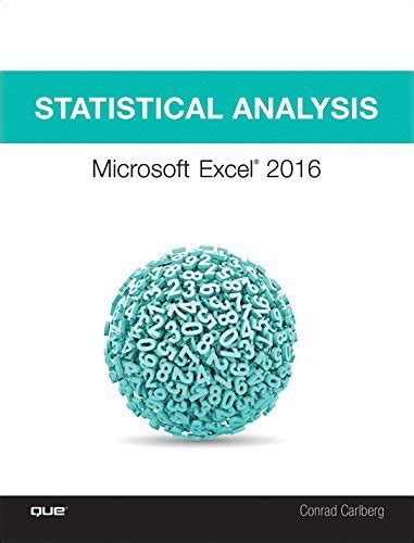 Statistical Analysis in Excel