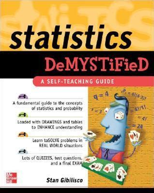 Statistics Demystified