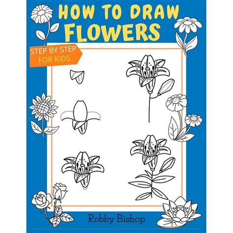 Step By Step Learn How To Draw Plant Flowers