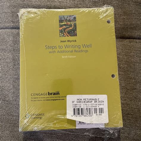 Steps to Writing Well