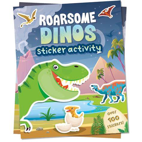 Sticker & Activity: Roarsome Dinosaur