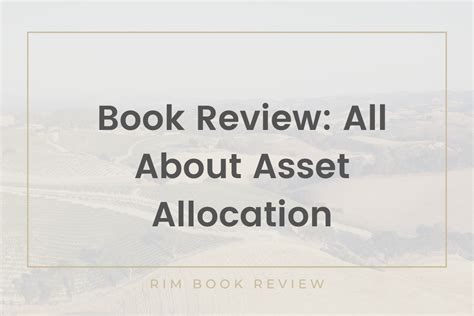 Strategic Asset Allocation