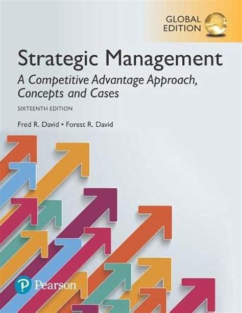 Strategic Management And Competitive Advantage Concepts