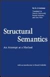 Structural Semantics: An Attempt at a Method