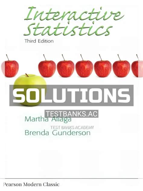 Student Solutions Manual for Interactive Statistics