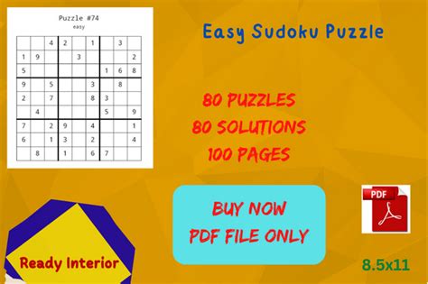 Sudoku: 80 Easy Puzzels