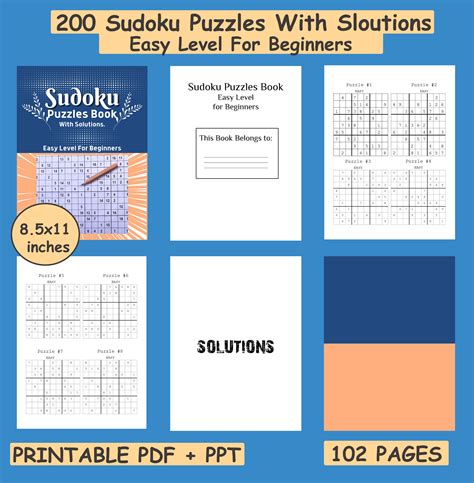 Sudoku Puzzle Book - 200 Puzzles