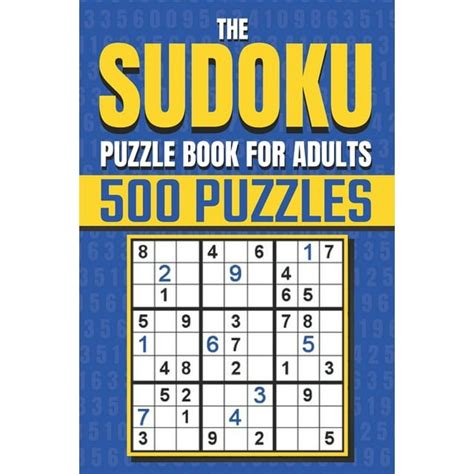 Sudoku Puzzle Book For Adult