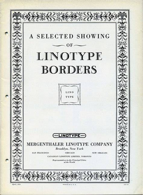 Suggestions to Linotype Machinists.